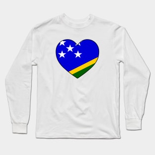 Heart - Solomon Islands Long Sleeve T-Shirt